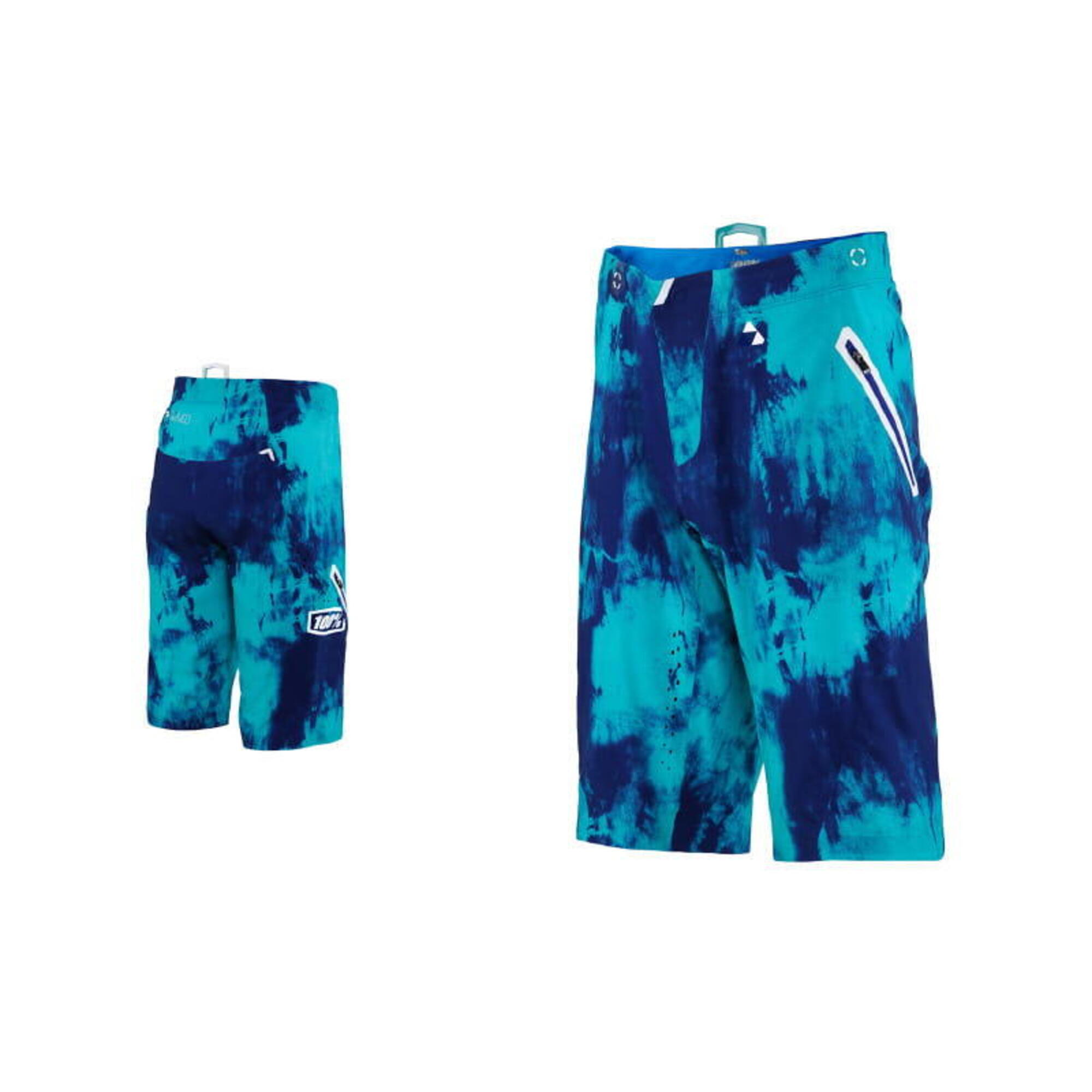 Celium Tiedyed Enduro/Trail Short - bleu