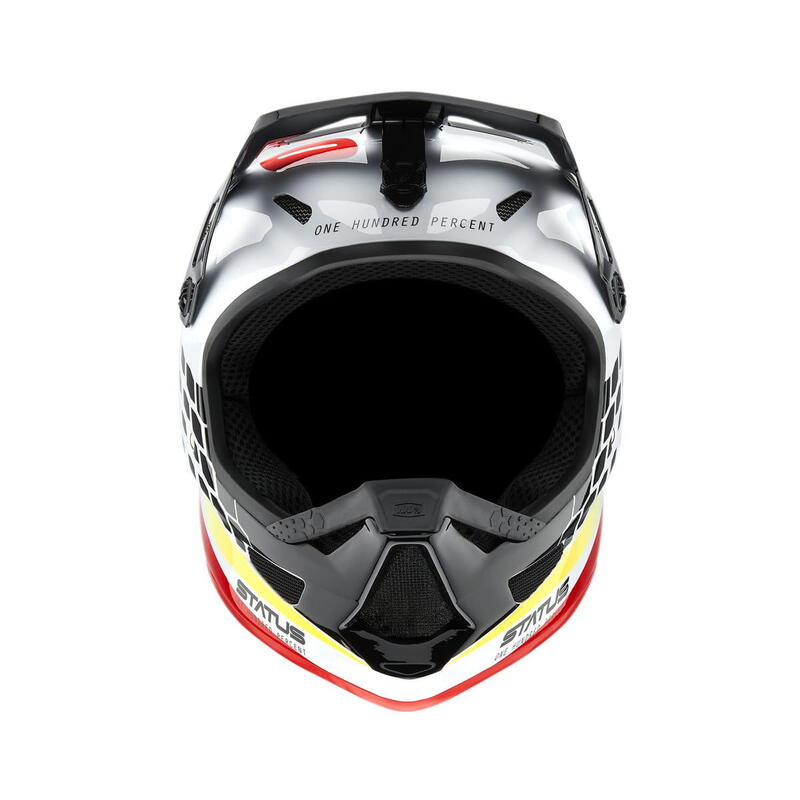 Casque Status Pacer - Blanc/Noir/Rouge