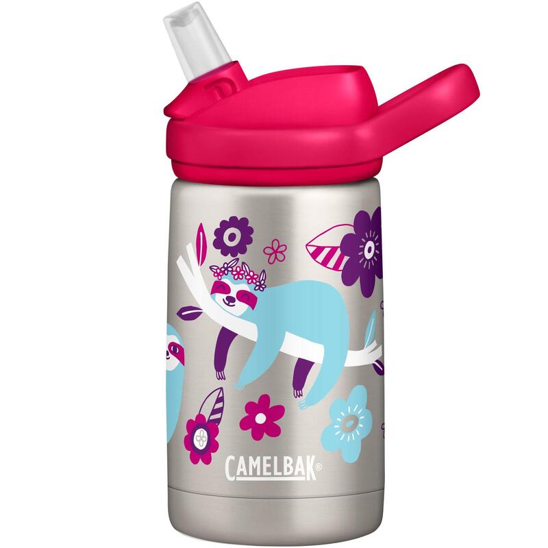 Bidon Camelbak Eddy+ Kids Insulated Stainless Steel- Flowerchild Sloth, 12OZ