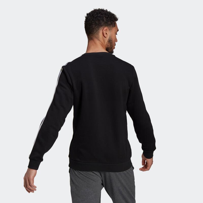 Essentials Fleece 3-Streifen Sweatshirt