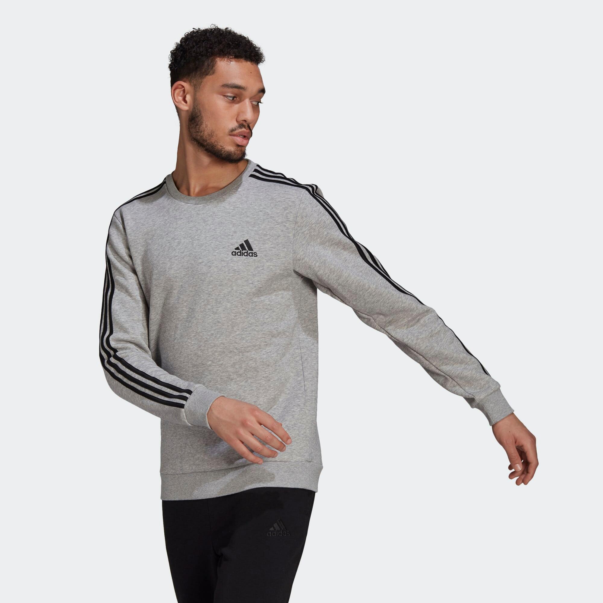 Sweat-shirt Essentials Fleece 3-Stripes 3/5