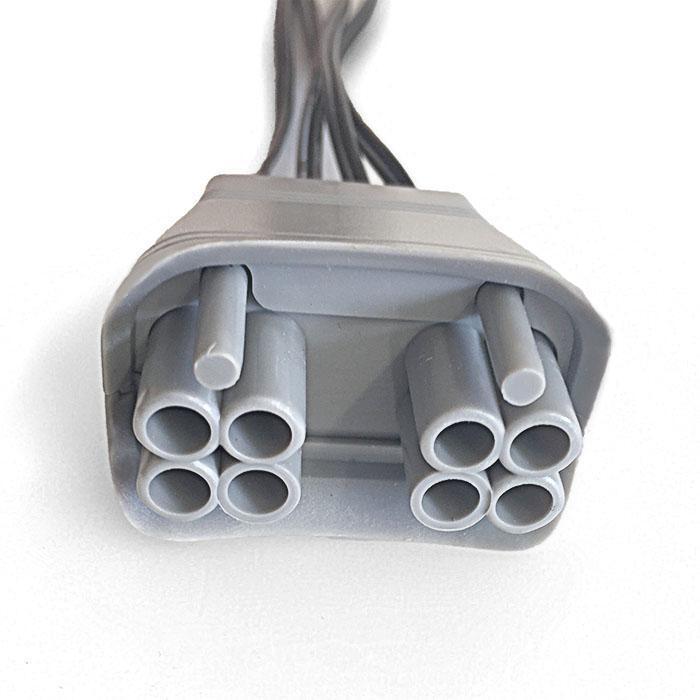 Sport-elec 8 cables conexiones 2mm MultisportPro Precision+8 electrodos