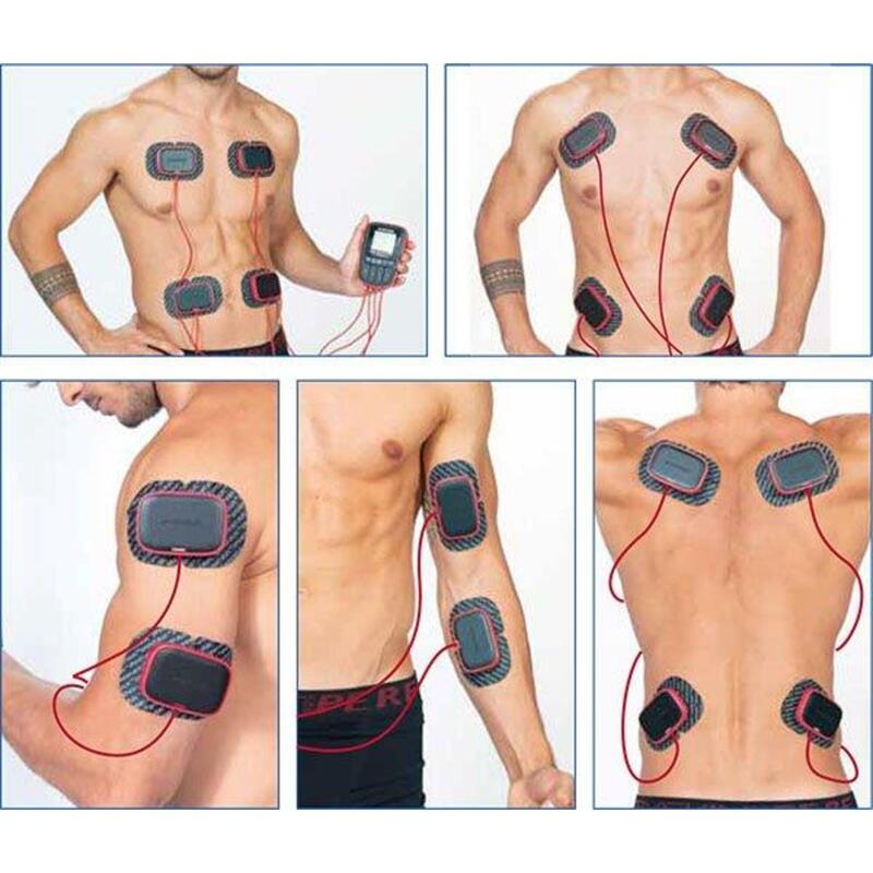 Electroestimulador muscular Multisport Pro Sport-Elec 4 canais 14 programas