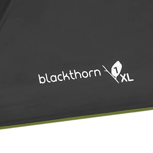 Blackthorn 1 XL - Lichtgewicht tent - 1-Persoons - Zwart