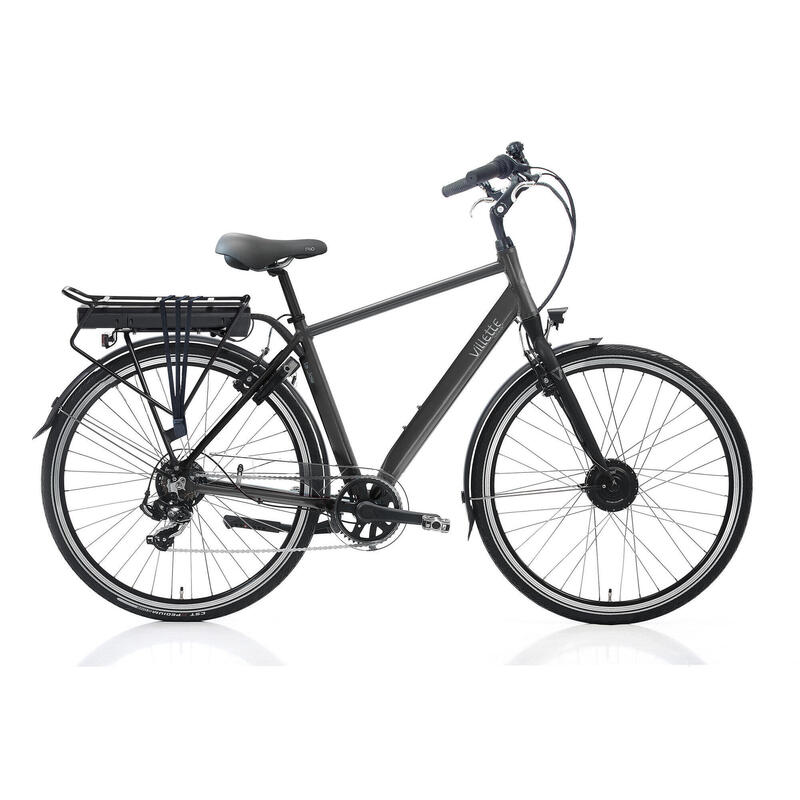 Villette la Joie elektrische fiets, 7 speed, 11,6 Ah, H57 cm coal grey