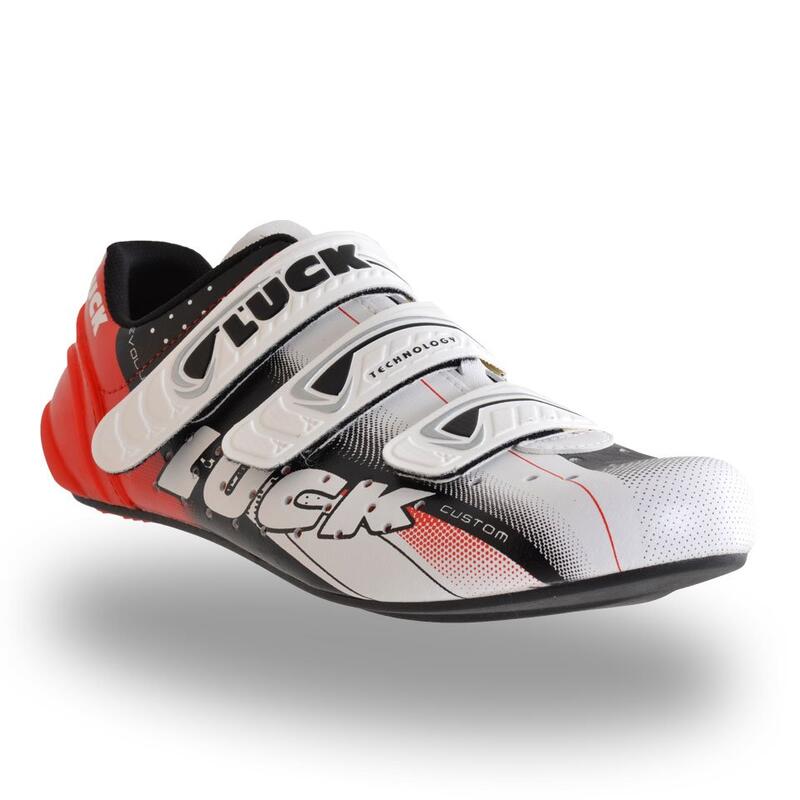 LUCK Evo Rojas | Zapatillas Carretera Ciclismo para Hombre