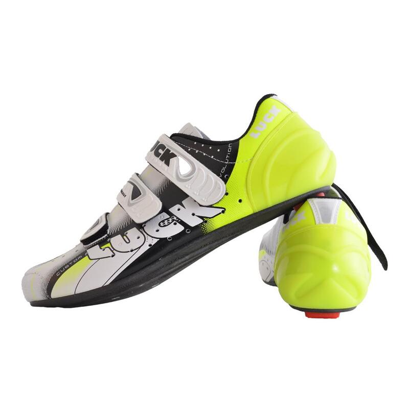 LUCK Evo Jaune | Chaussures de vélo de route pour hommes