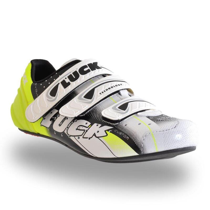LUCK Evo Rojas | Zapatillas Carretera Ciclismo para Mujer