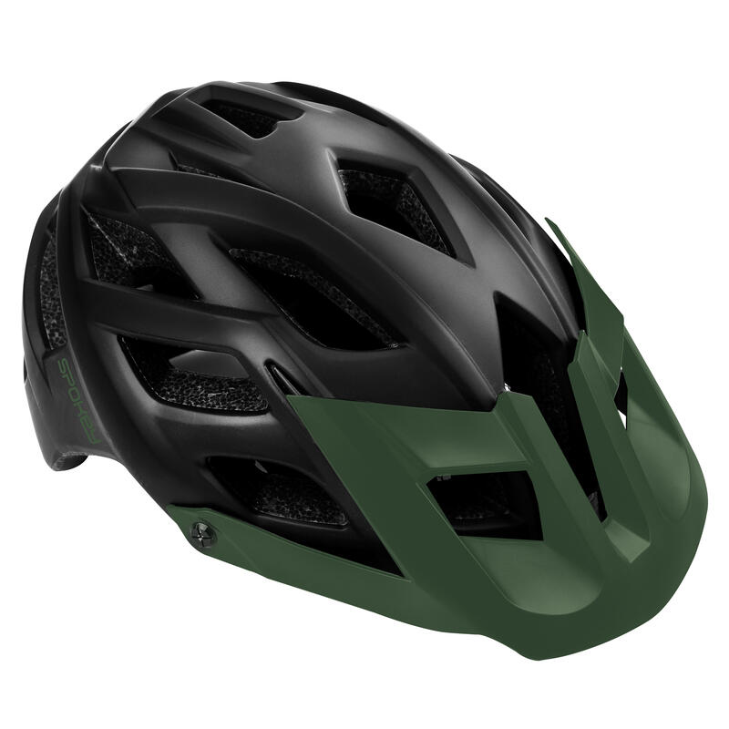 Kask rowerowy ultralekki z daszkiem Spokey SINGLETRAIL