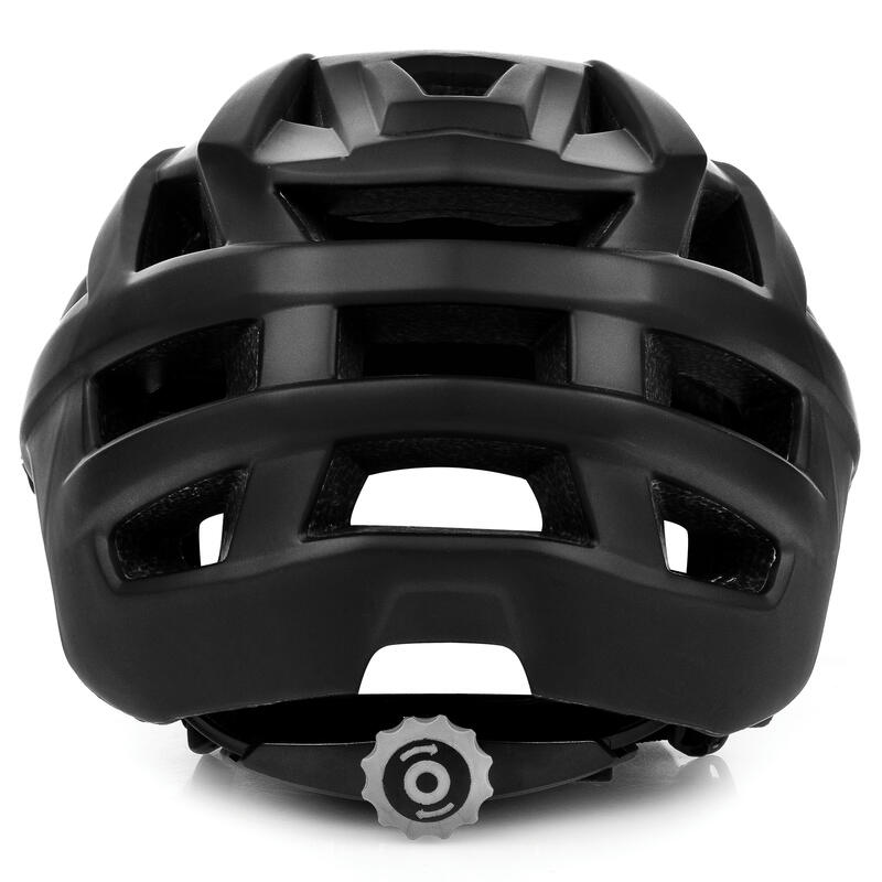 Kask rowerowy ultralekki z daszkiem Spokey SINGLETRAIL