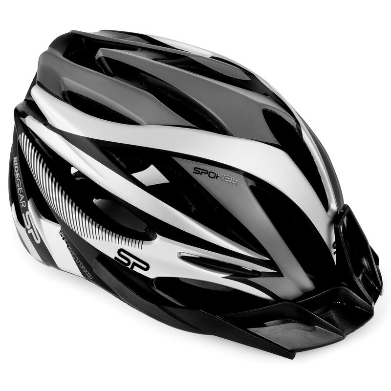 Kask rowerowy z daszkiem 21 otworów Spokey SPECTRO