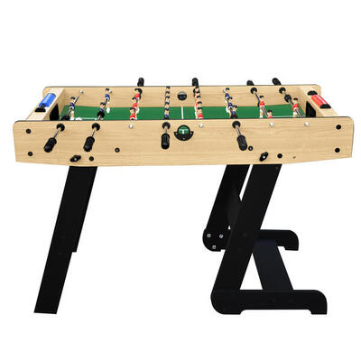Calciobalilla pieghevole in legno chiaro