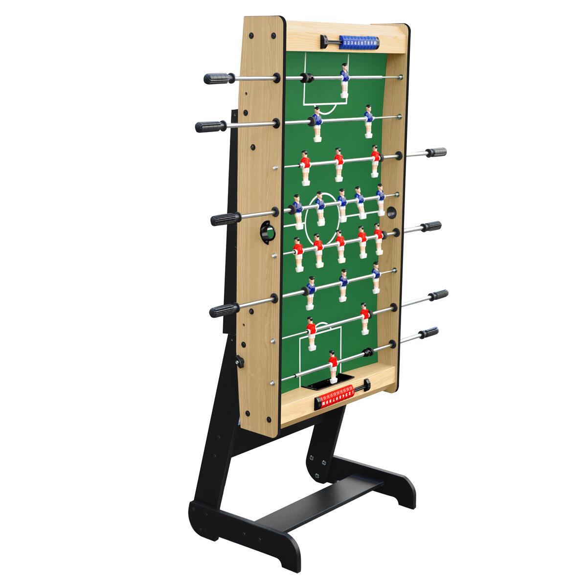 Baby foot pliable en bois clair 7/7