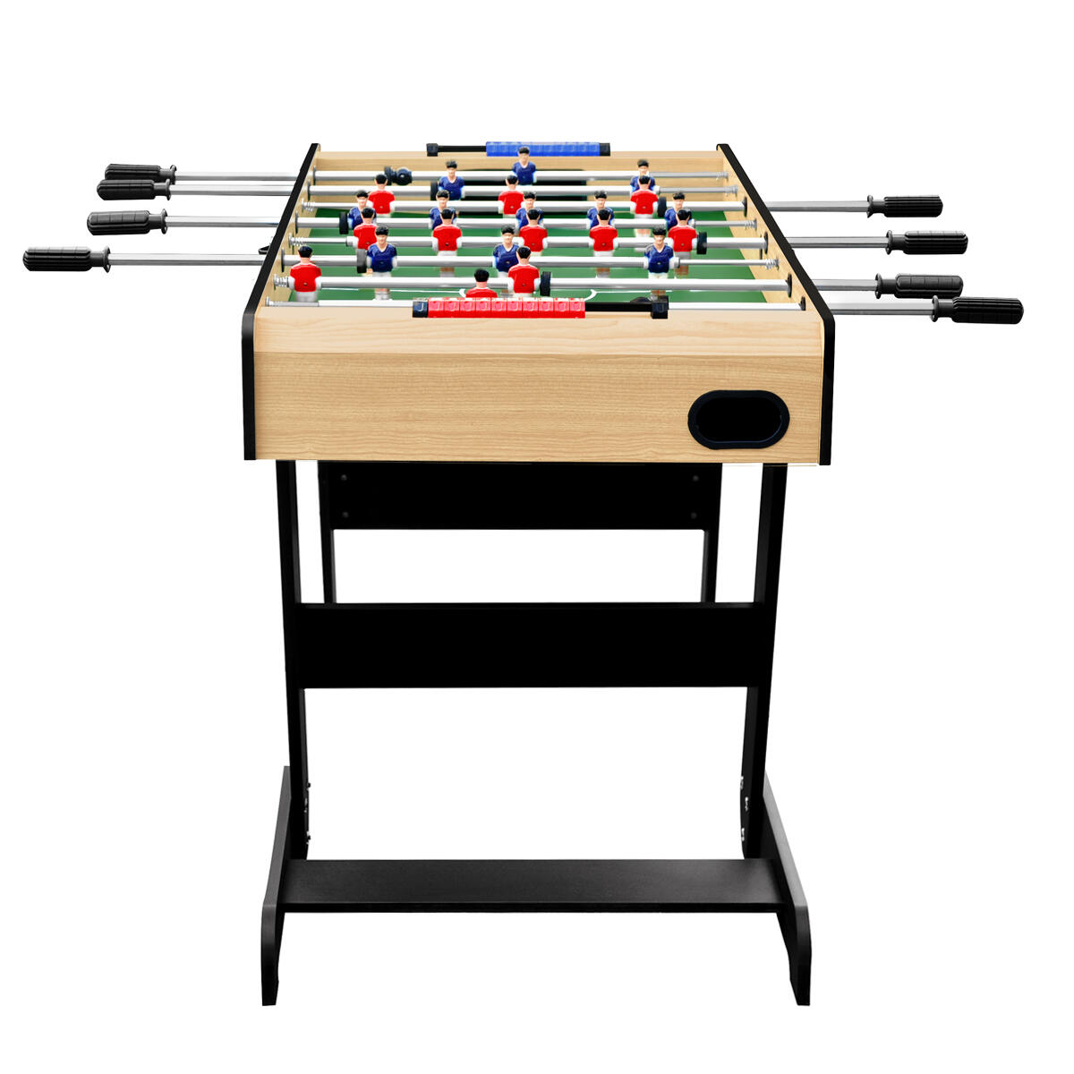 Baby foot pliable en bois clair 2/7