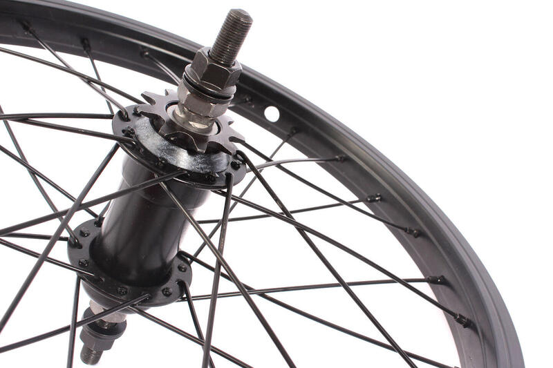 RUEDA TRASERA BMX NEGRO ARSENIC 16" KHEBIKES