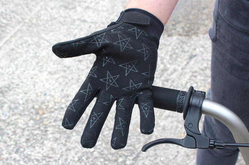 GUANTES BMX 4130 NEGRO XS - XL KHEBIKES