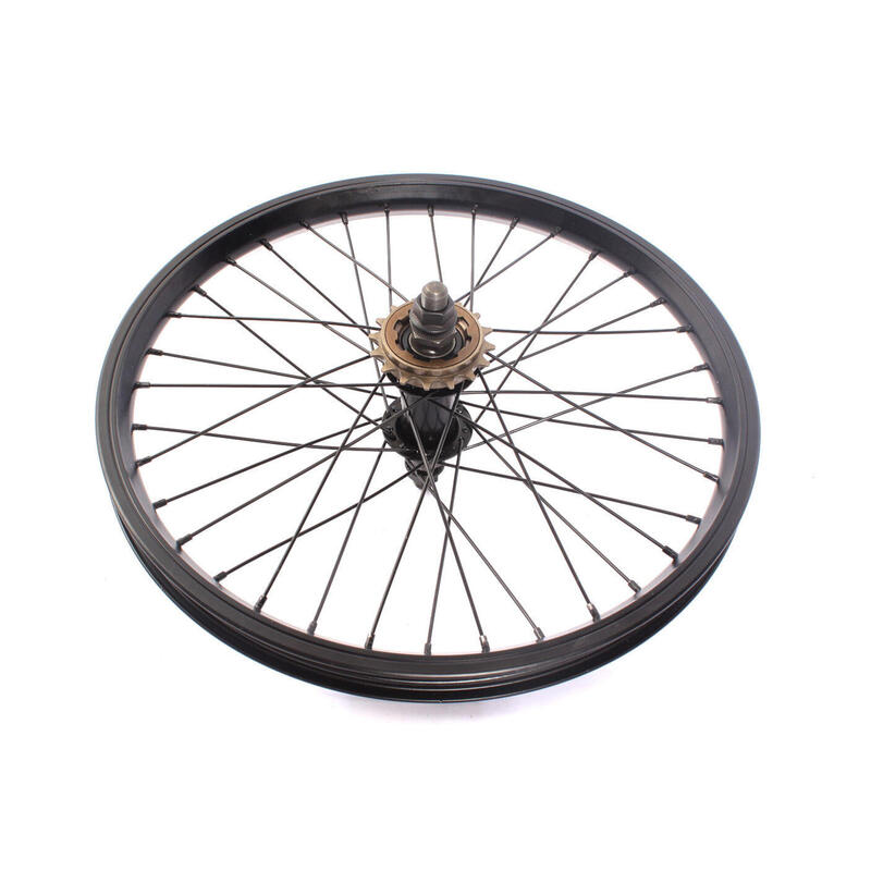 RUEDA TRASERA BMX BLAZE NEGRA 18" 14MM KHEBIKES