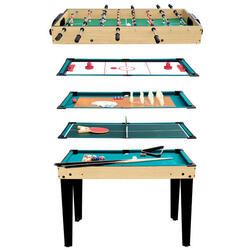 Table multi-jeux 10 en 1