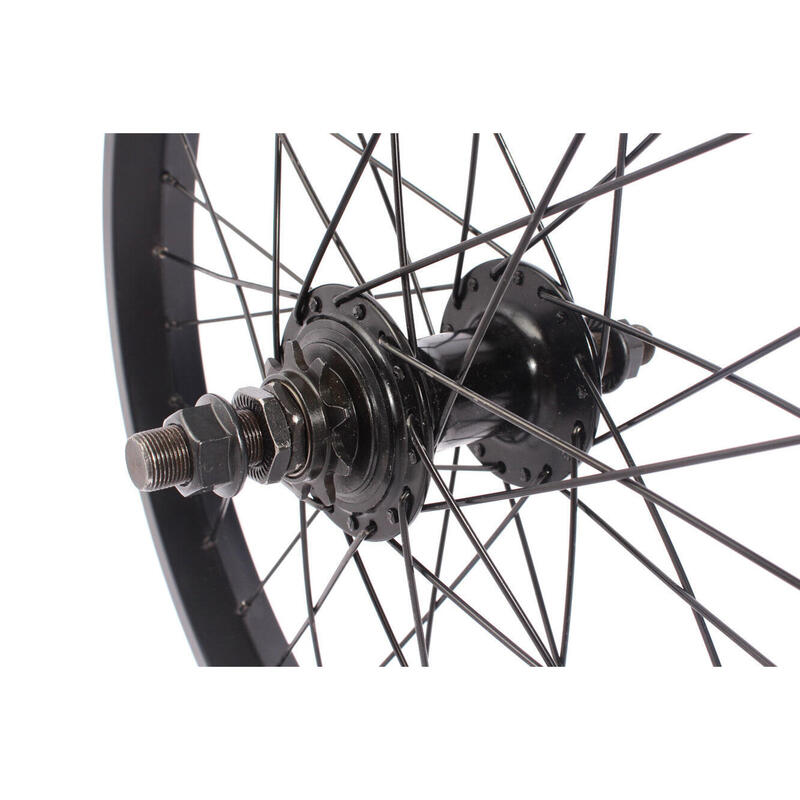 BMX ACHTERWIEL ARSENICUM ZWART 18" KHEBIKES