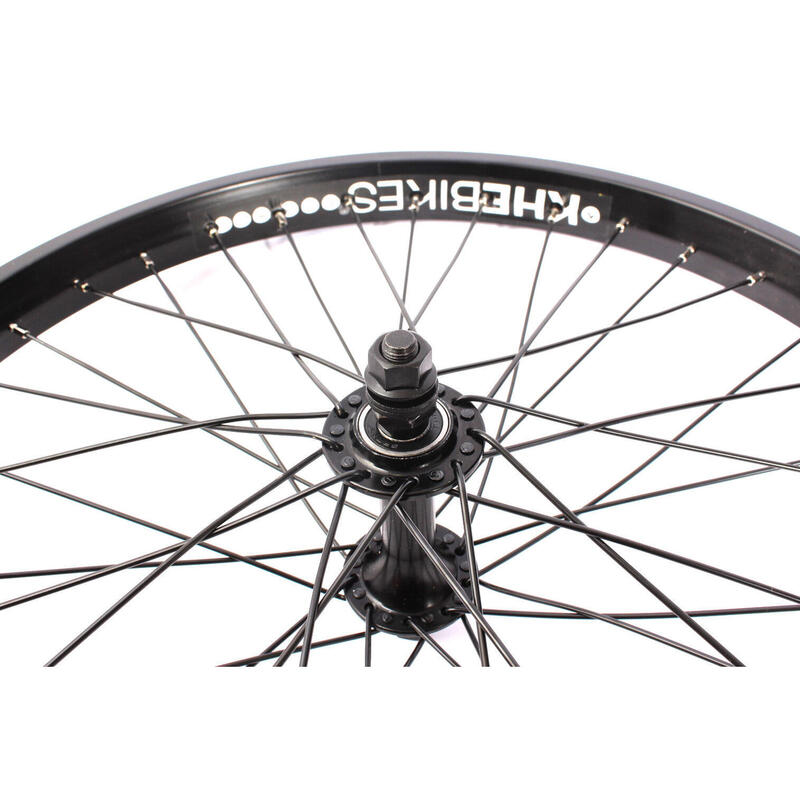 BMX VOORWIEL MVP BIG400 ZWART 10MM KHEBIKES