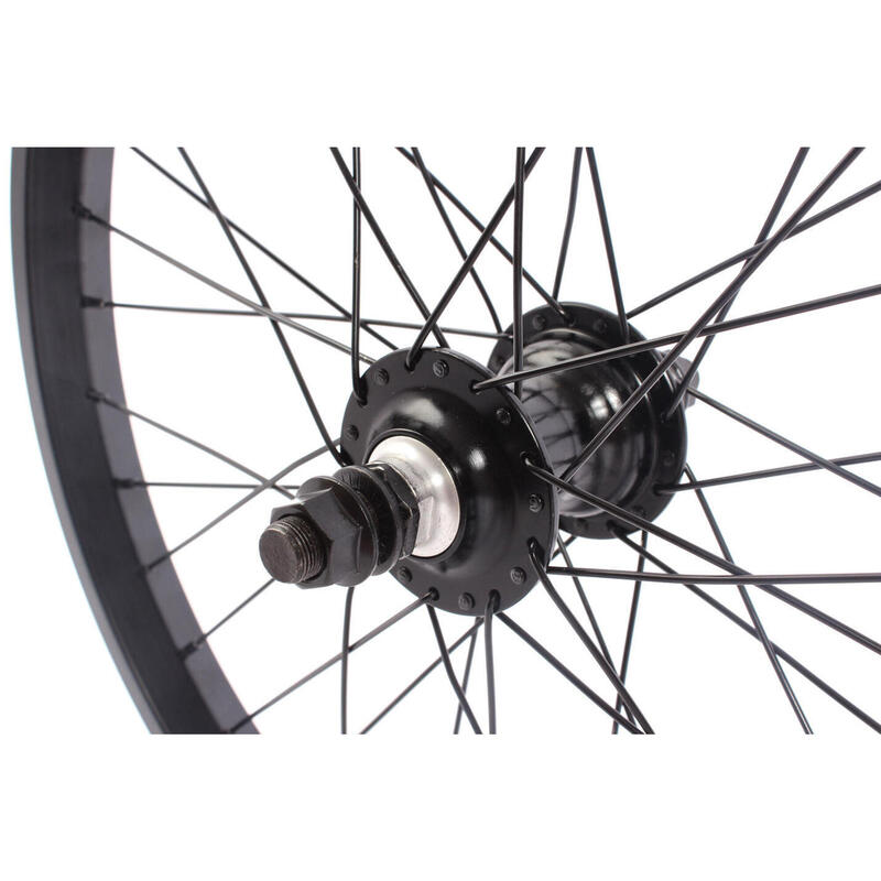 RODA BMX TRASEIRA MVP PRETO 20" 14MM S/B KHEBIKES