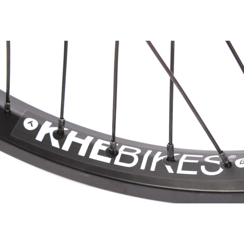 RUEDA TRASERA BMX MVP NEGRA 20" 14MM S/B KHEBIKES