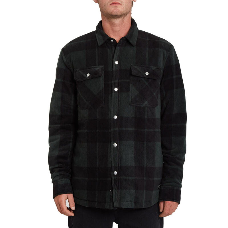 Sweat Bowered Fleece Ls Homme