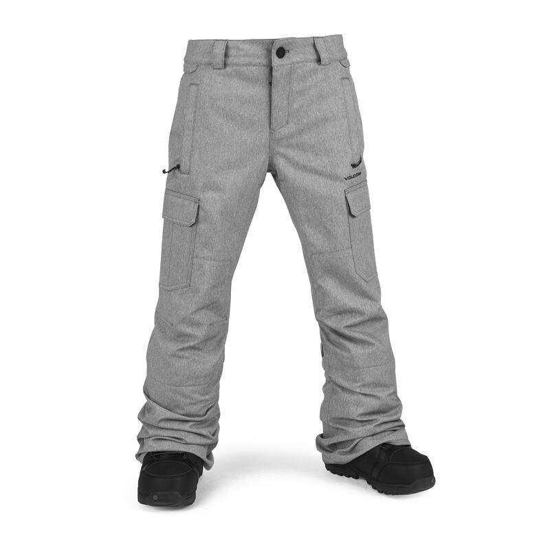 Pantalon Ski/snow Cargo Ins Pant Heather Grey Garçon