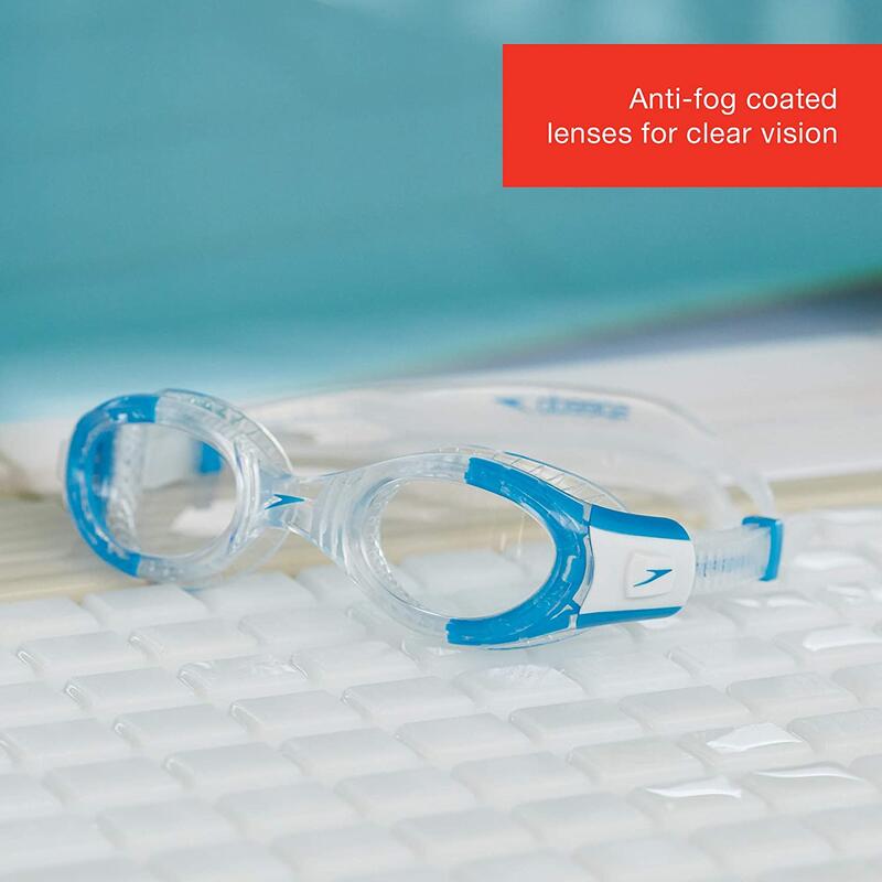 Ochelari inot copii Speedo Futura Biofuse Flexiseal transparent