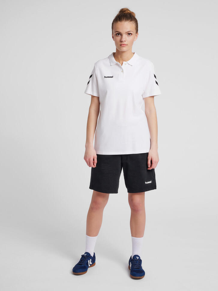 Koszulka tenisowa polo damska Hummel Go Cotton Polo Woman