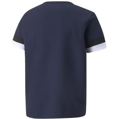 T-Shirt Puma Teamrise Jersey Jr Blu Junior