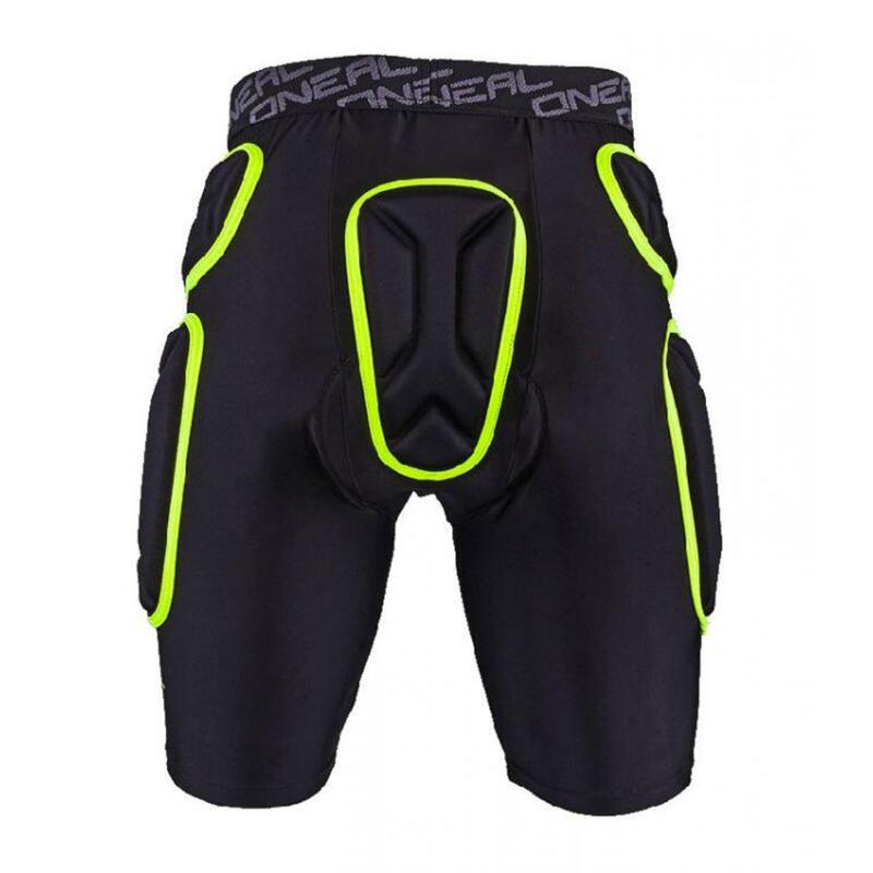 Sous-short de protection VTT - Trail - Noir/Lime