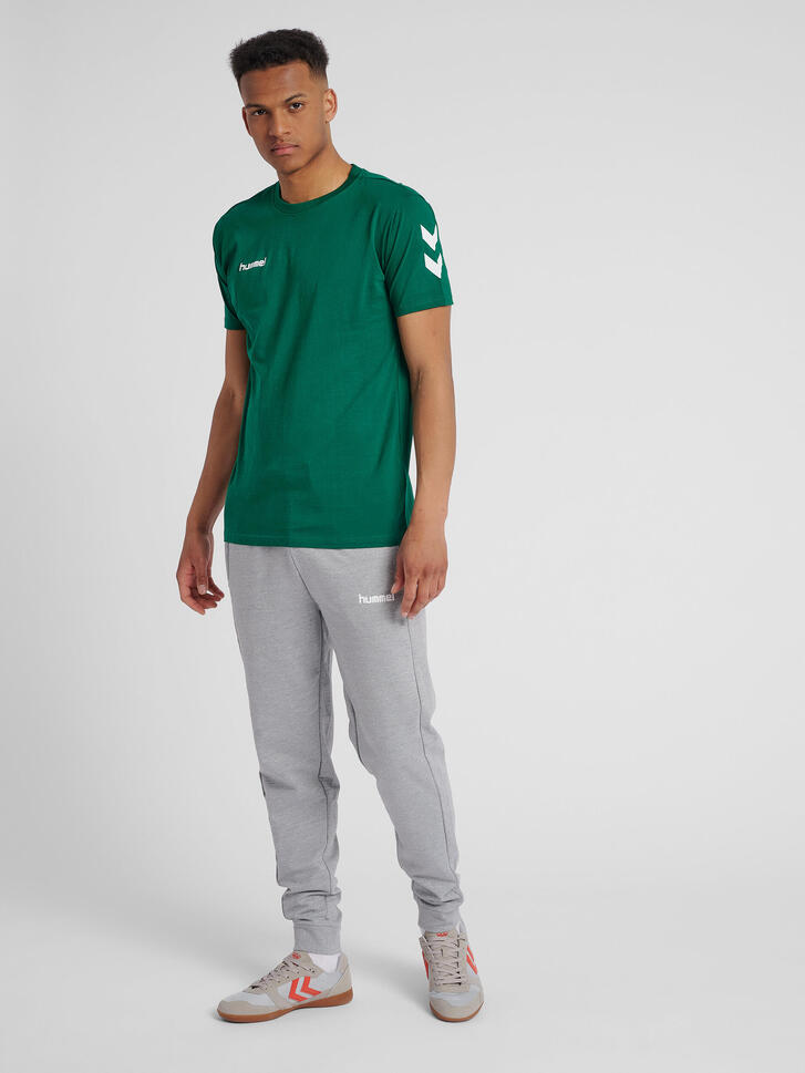 Koszulka sportowa z krótkim rękawem męska Hummel hmlGO cotton