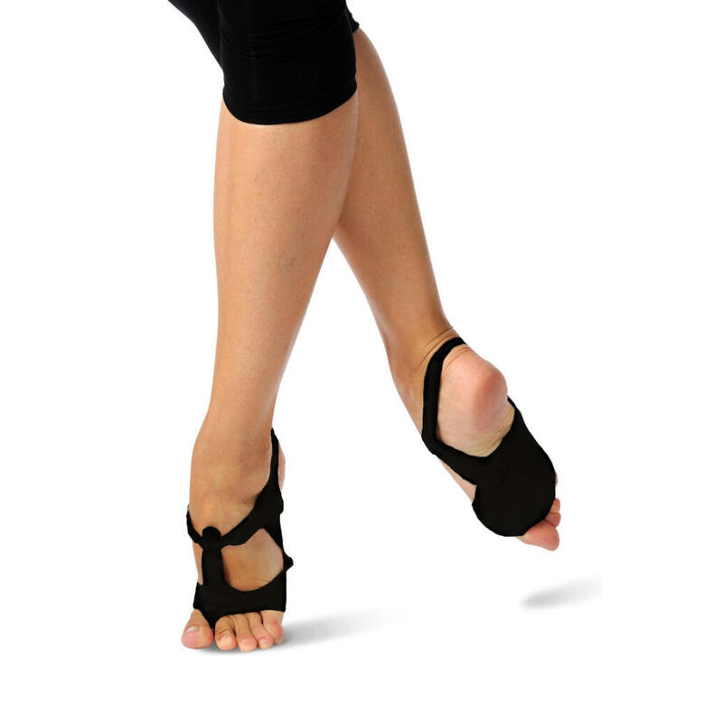 Compre Unissex lona dança ballet sapatos sola macia prática sapatos de  dança ginástica sapatos pointe yoga