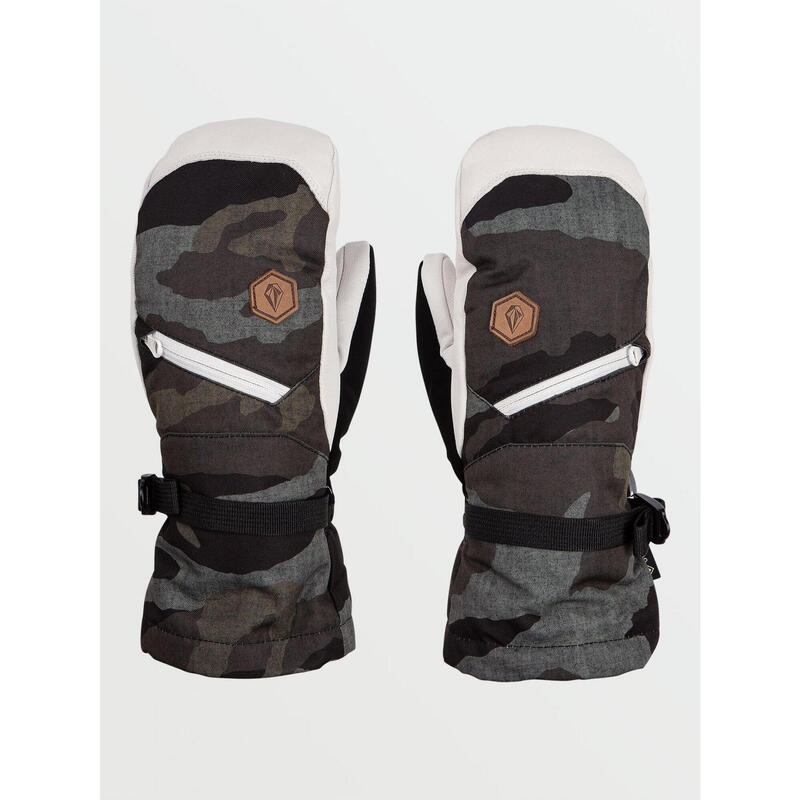 Mouffles De Ski/snow Skye Gore-tex Service Green Femme