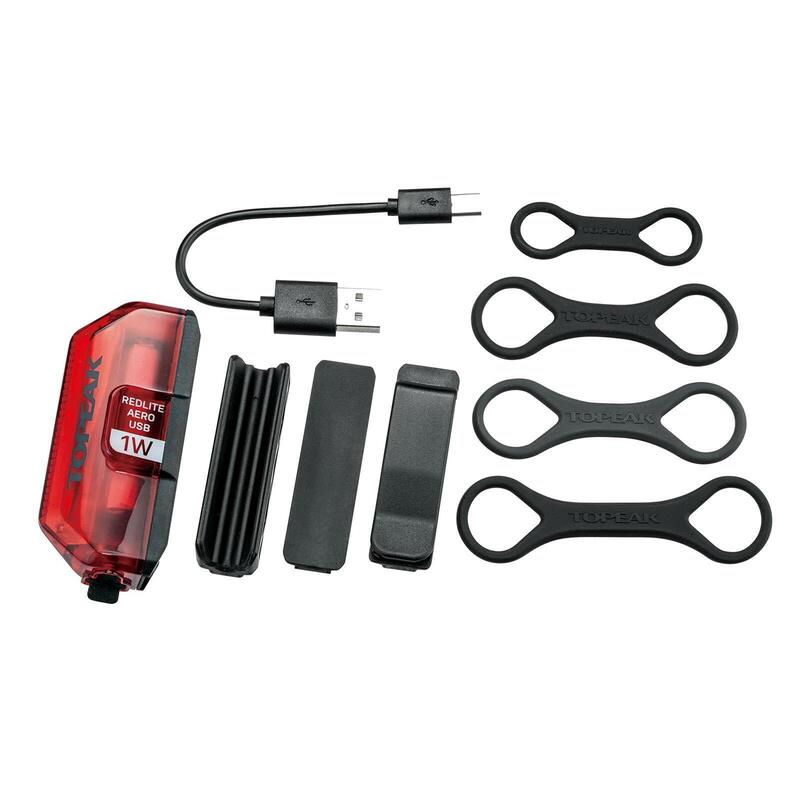 achterverlichting Topeak RedLite Aero USB 1W