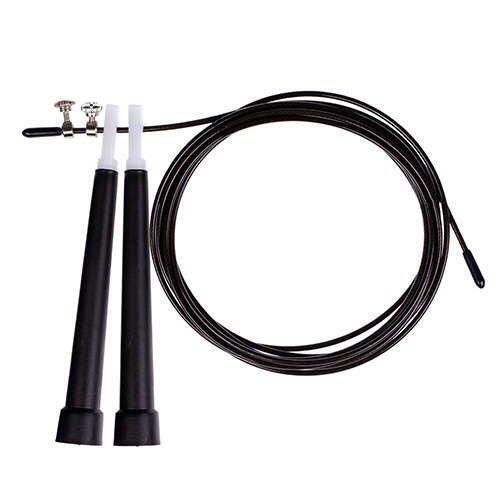 MP SPORT Skakanka Crossfit 3m - Jump Rope - Black