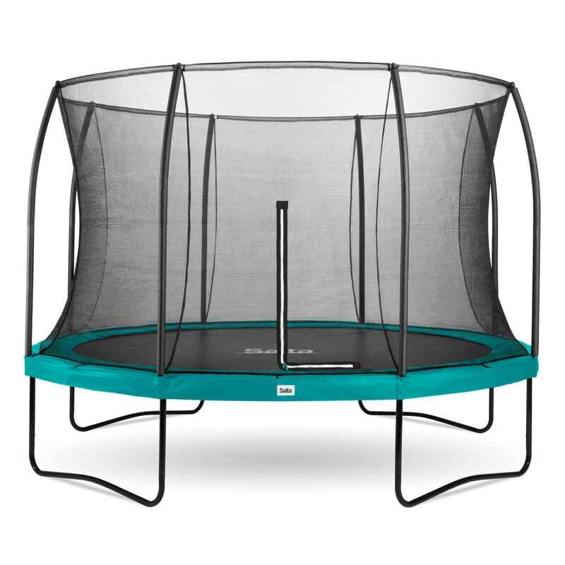 Trampolin - Comfort Edition - 427 cm - Rund Graun