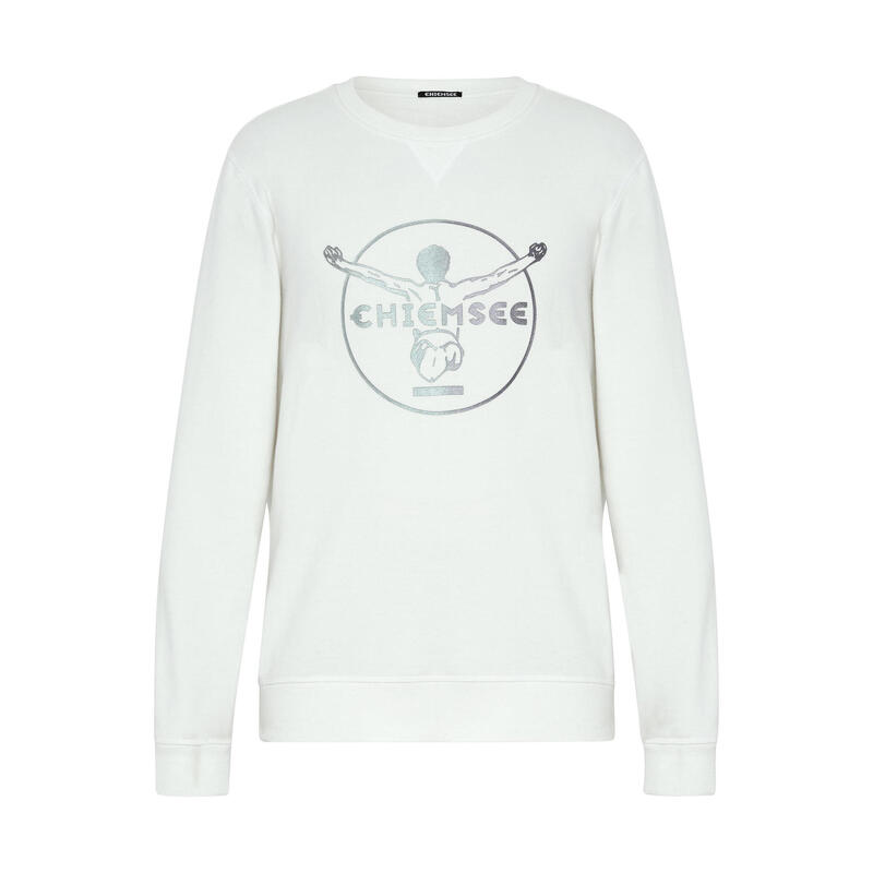 Sweatshirt im Label-Look