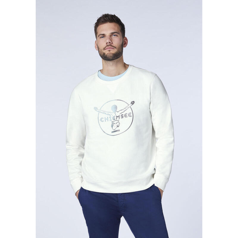 Sweatshirt im Label-Look