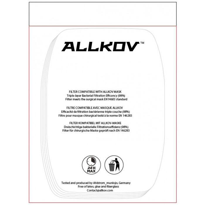 Pack 5 filtres compatible Tour de cou protection ALLKOV unisex adulte