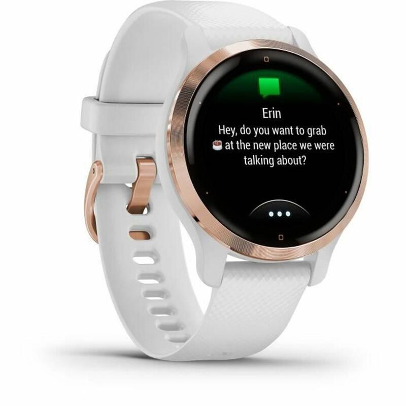 Ceas sport Garmin Venu 2S Auriu roz/Alb