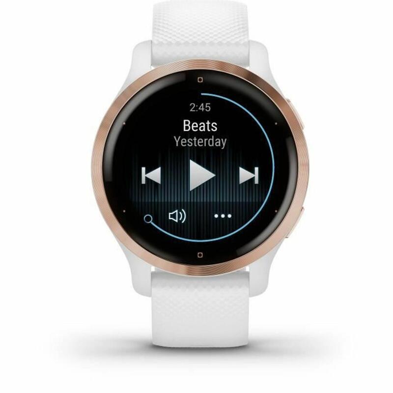 Ceas sport Garmin Venu 2S Auriu roz/Alb