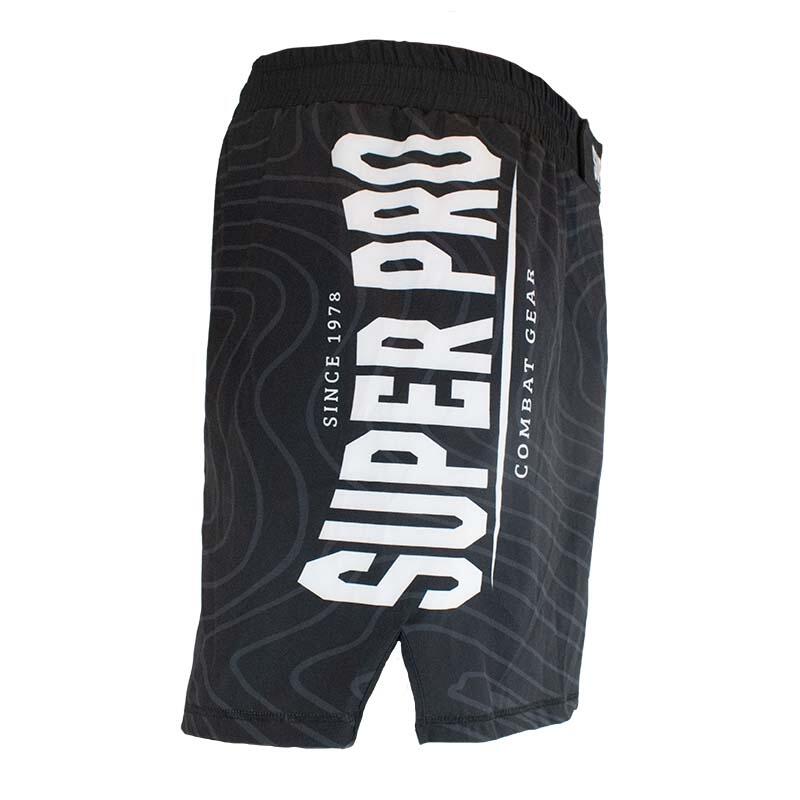 Super Pro Combat Gear MMA Short Zwart/Wit