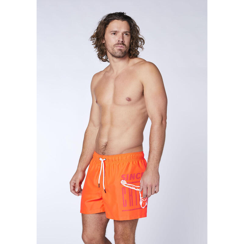 Badeshorts mit Jumper-Print