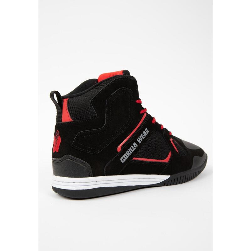 Turnschuhe - Troy High Tops - Schwarz/Rot