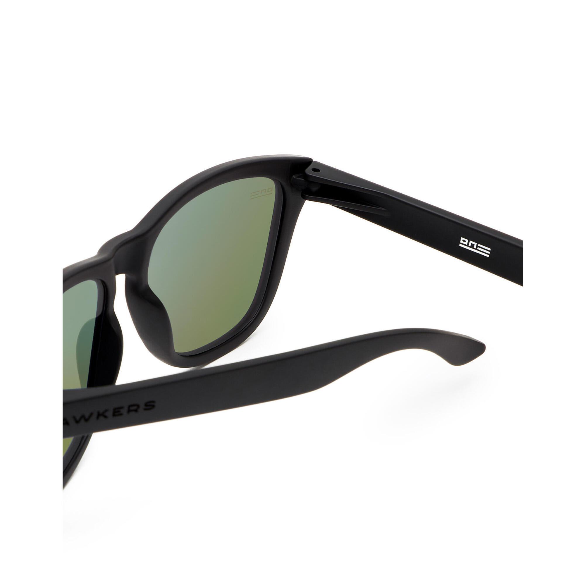 HAWKERS - Gafas de sol para Hombre y Mujer ONE CARBON Black Emerald 4/6