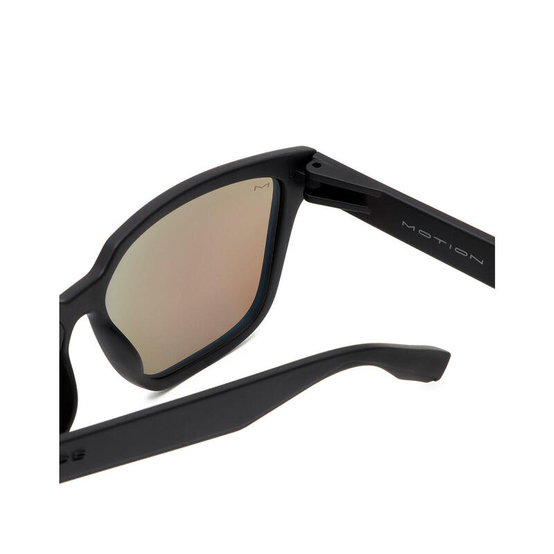 Zonnebrillen voor Mannen en Vrouwen MOTION Carbon Black Clear Blue