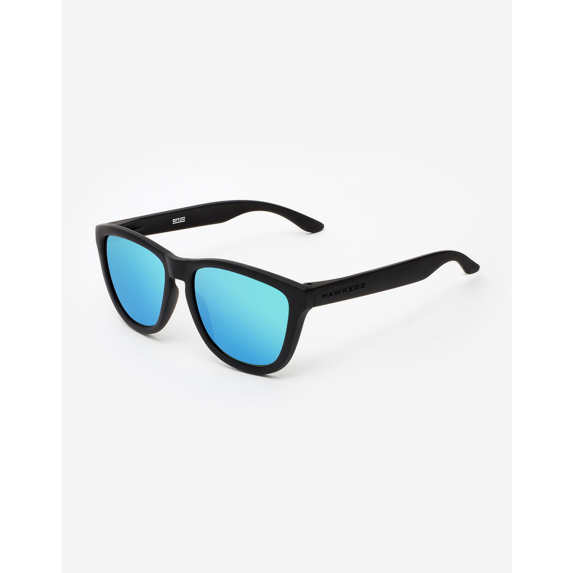 Occhiali da sole per Uomo e Donna ONE CARBON Black Clear Blue HAWKERS Decathlon