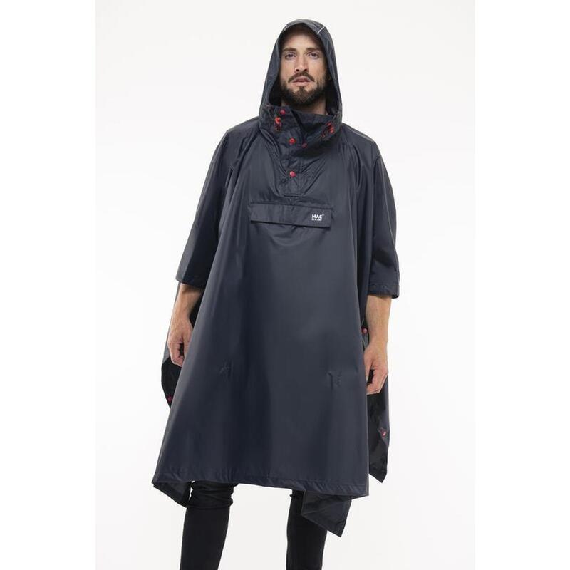 Poncho coupe-vent et pluie adultes 100% imperméable 10.000 mm